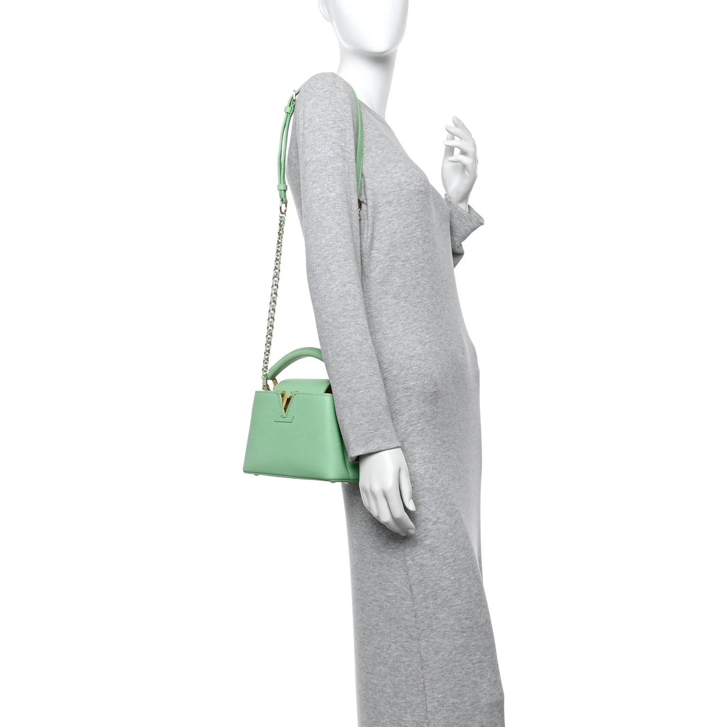 Taurillon Mini Capucines Vert Pomme