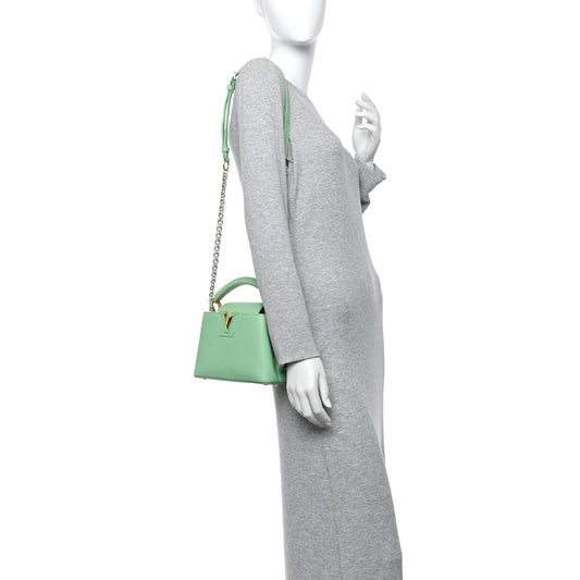 Taurillon Mini Capucines Vert Pomme