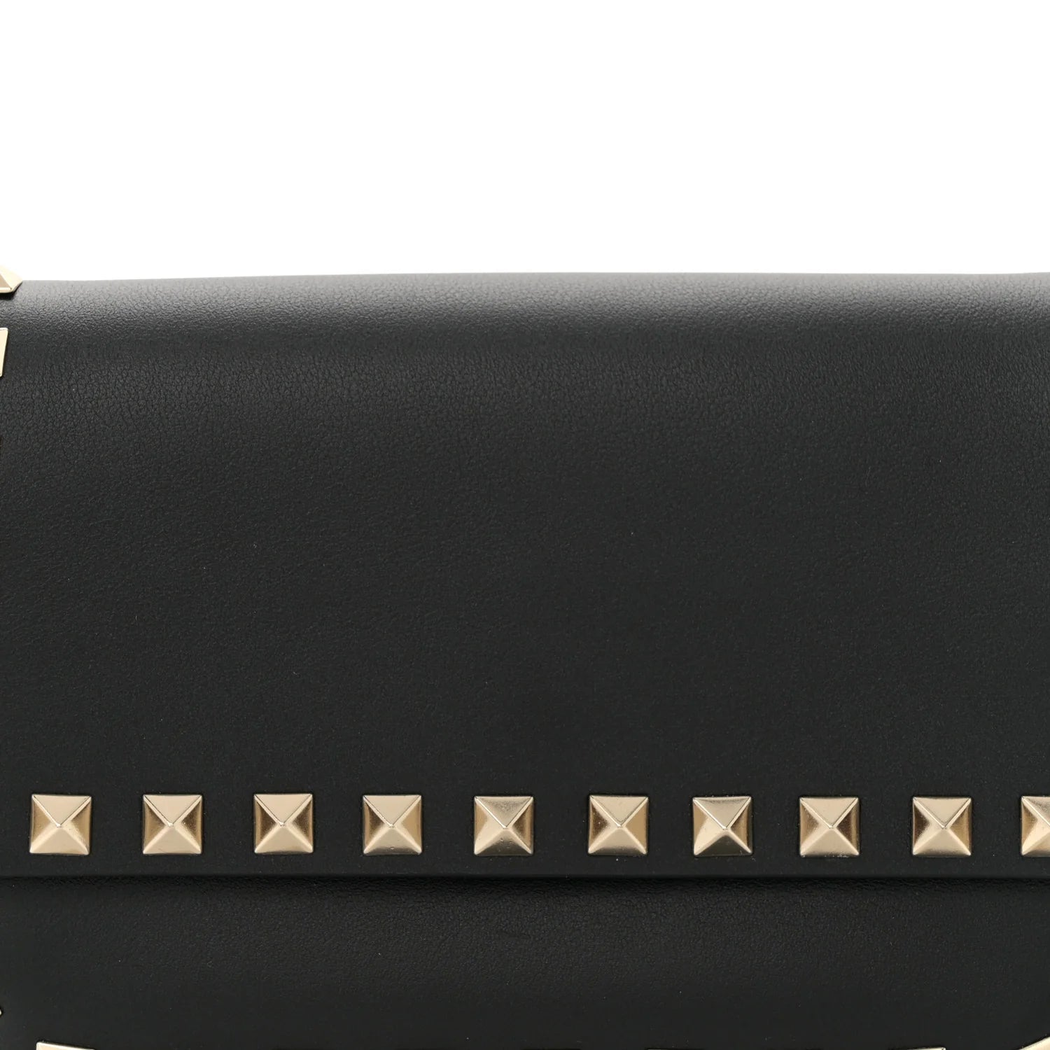 Vitello Rockstud Belt Bag Black