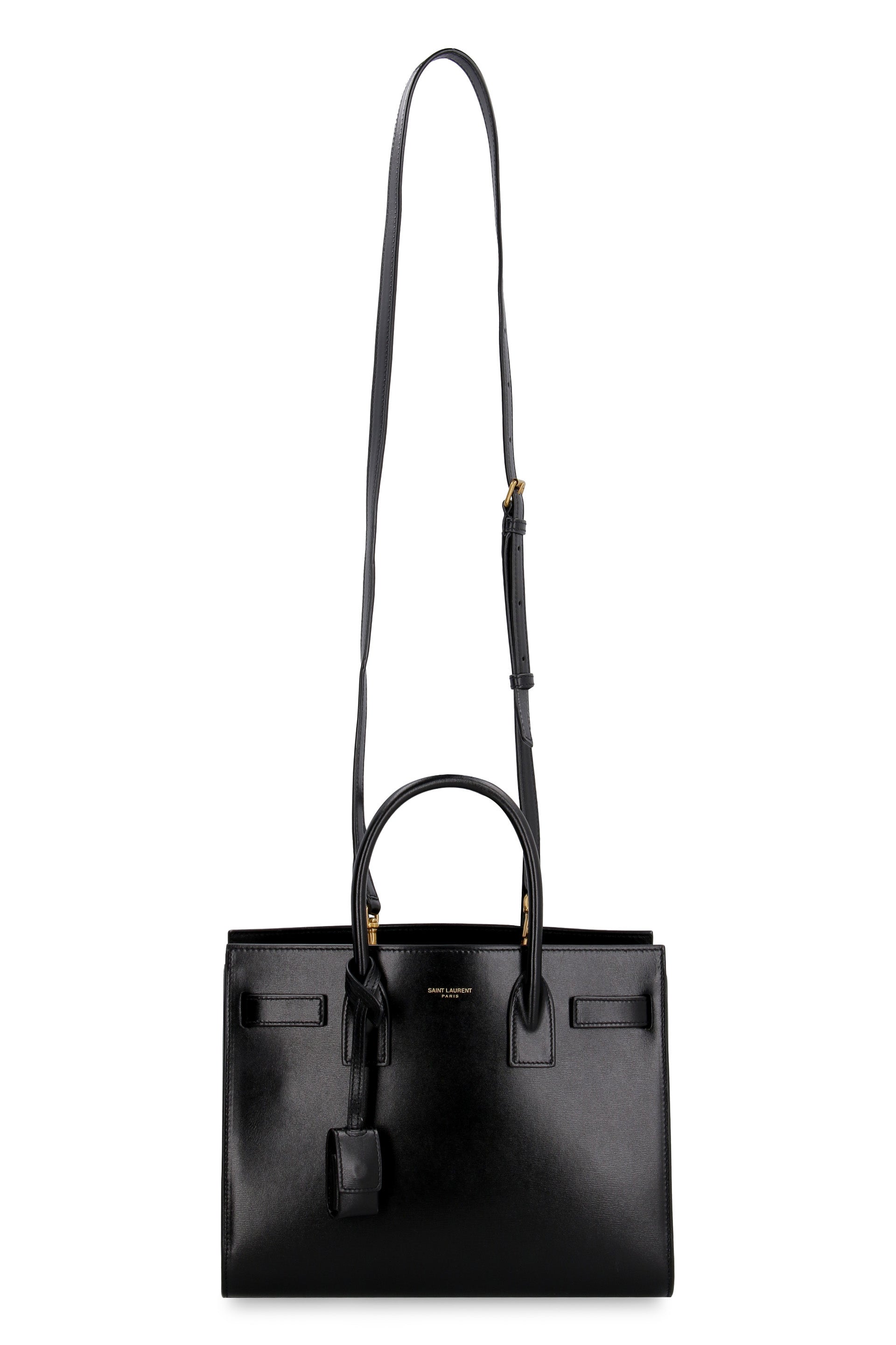 SAC DE JOUR BABY LEATHER SHOPPING BAG