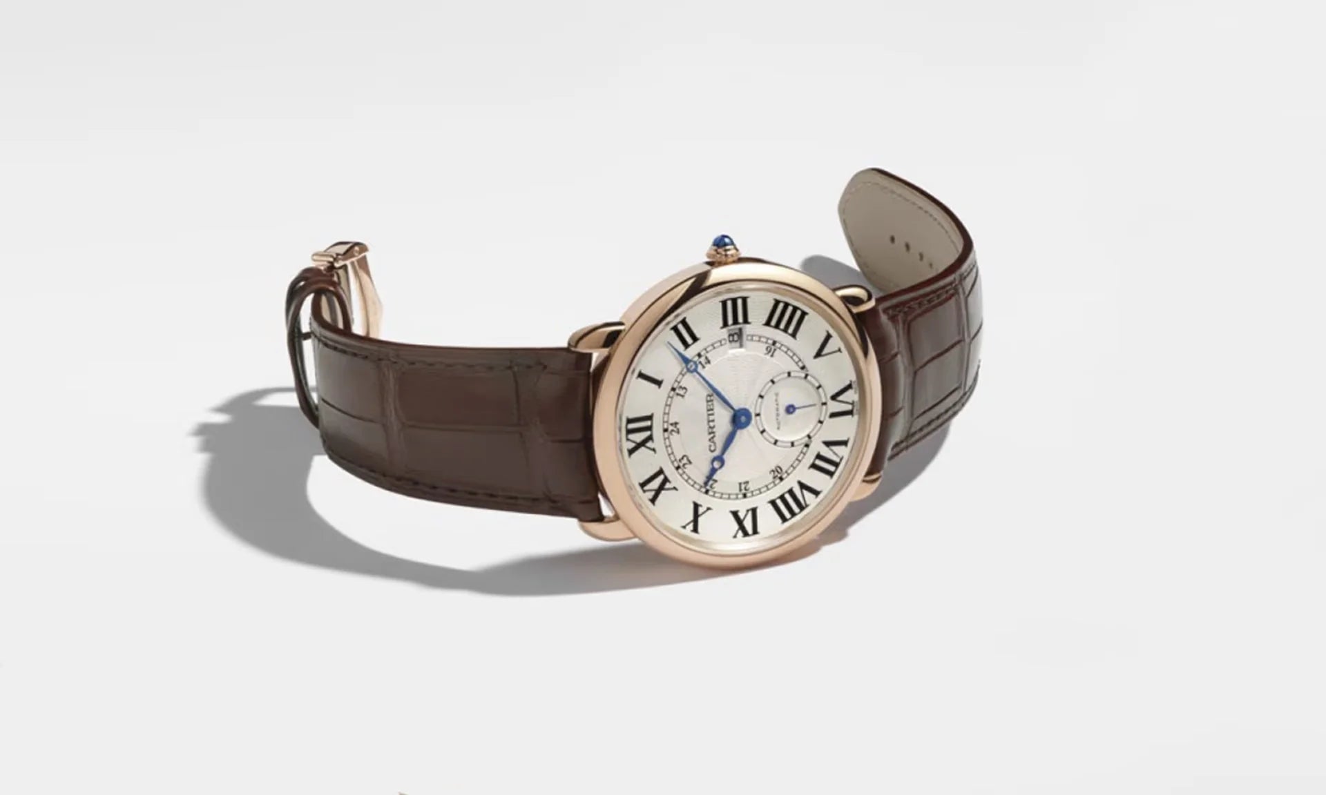 Unworn  Ronde Louis , 18K Rose Gold, 40Mm, Ref# WGRN0011, Box and Papers