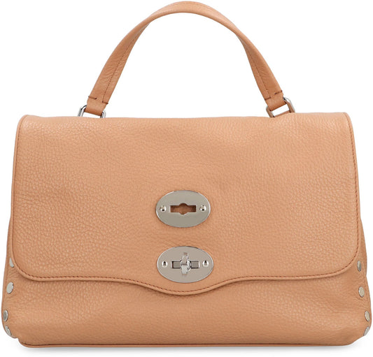 POSTINA S LEATHER HANDBAG