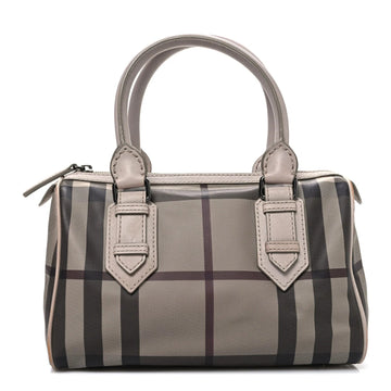 Smoked Check Small Chester Bowling Bag Trench