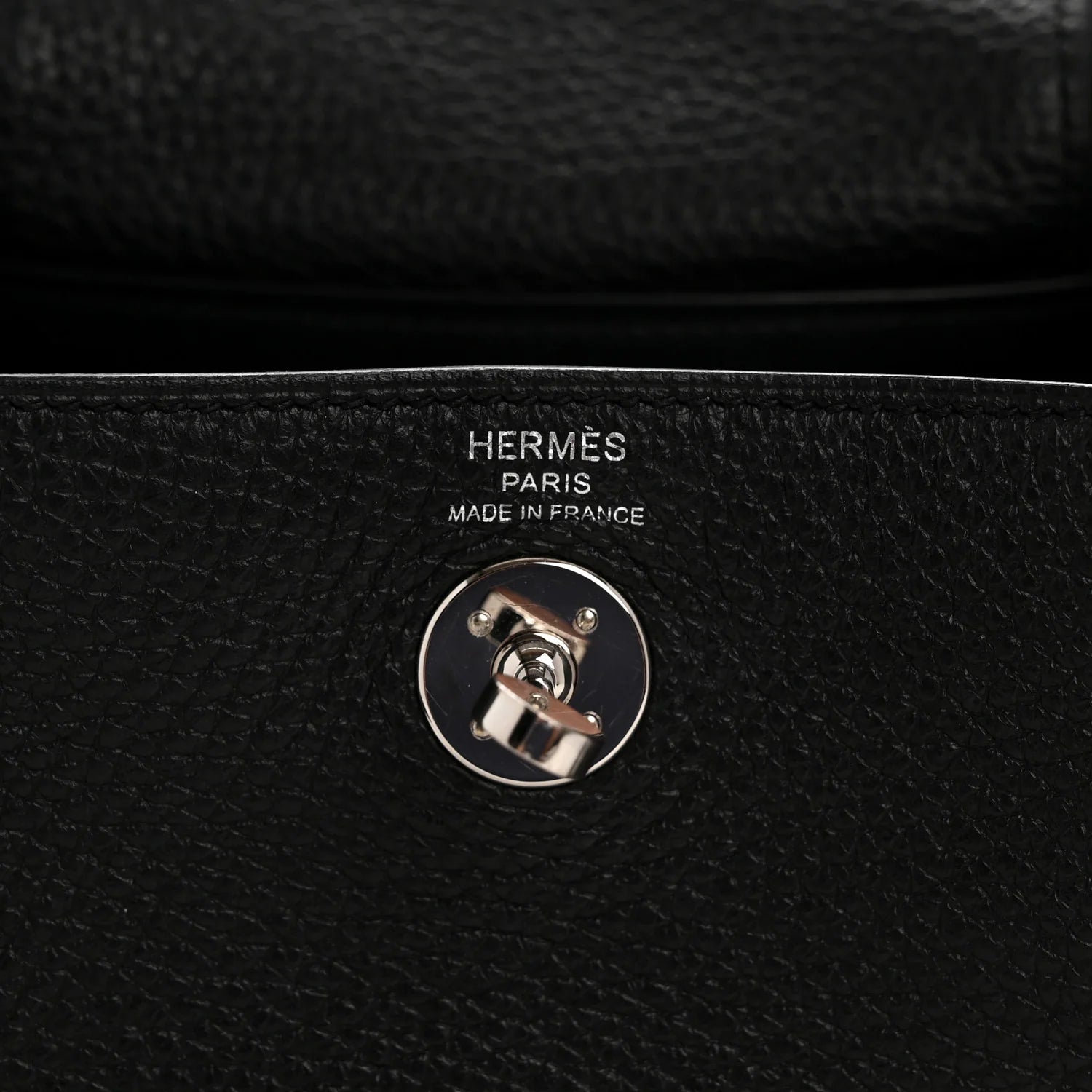 Taurillon Clemence Mini Lindy 20 Black