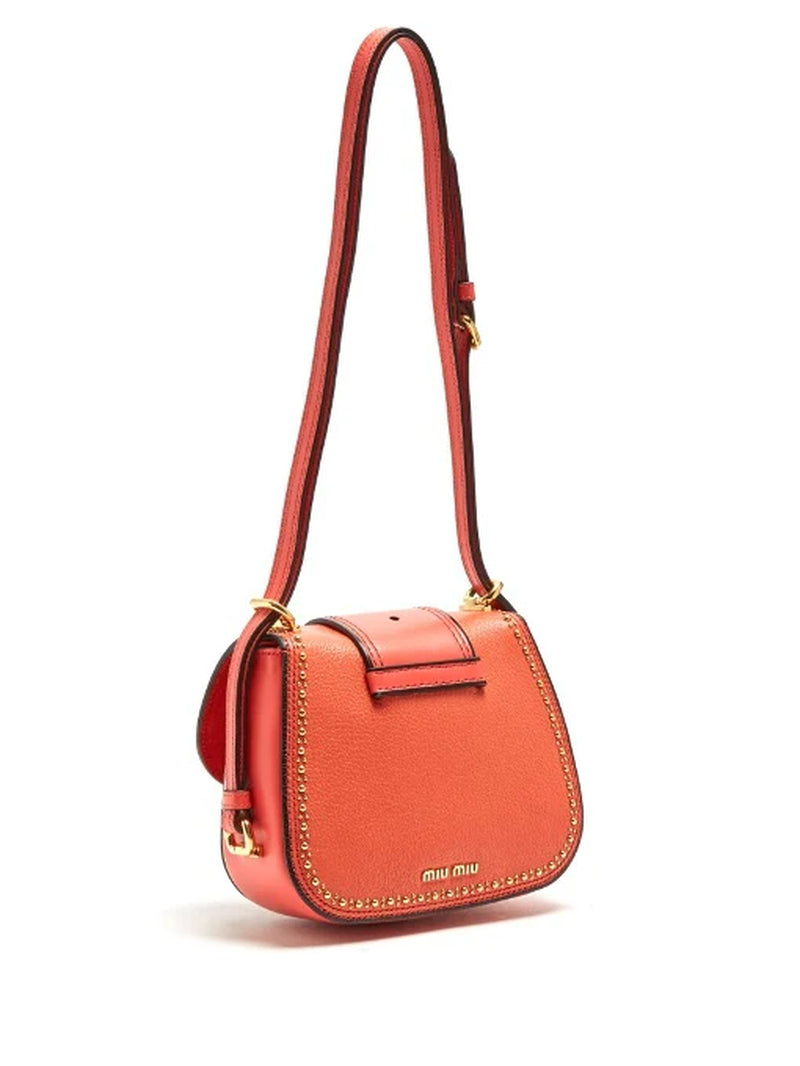 Coral Dalia Embellished Bag
