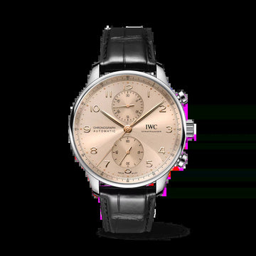 Unworn  Portugieser Automatic Chronograph, Stainless Steel, 41 Mm, Ref# IW371624, Box and Papers