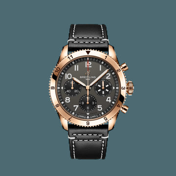 Classic AVI Chronograph 42 P-51 Mustang, 18K Red Gold, Ref# R233801A1B1X1, Unworn 2024