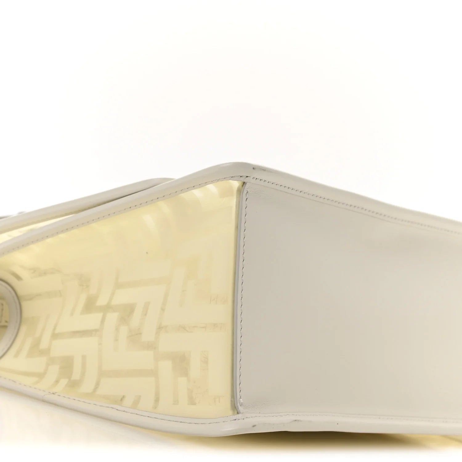 TPU FF Vitello Century F Is  Kan I Shoulder Bag White