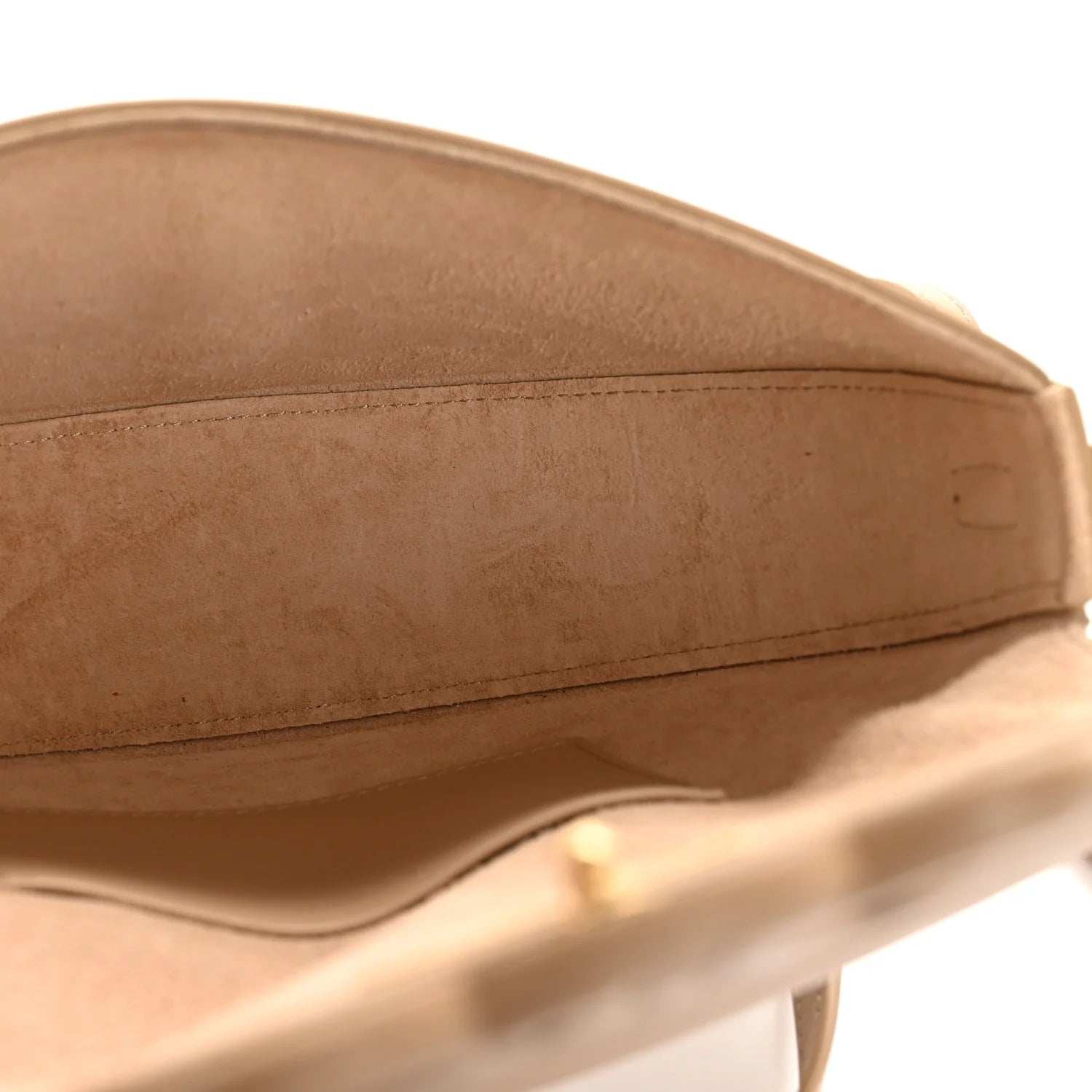 Smooth Calfskin Triomphe Besace Bag Nude