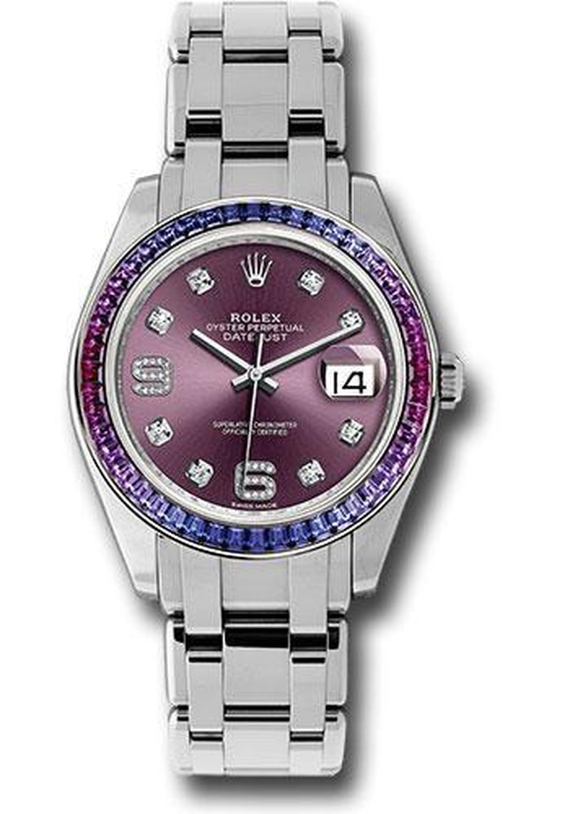 Rolex Datejust Pearlmaster 39Mm Watch: 86349SAFUBL
