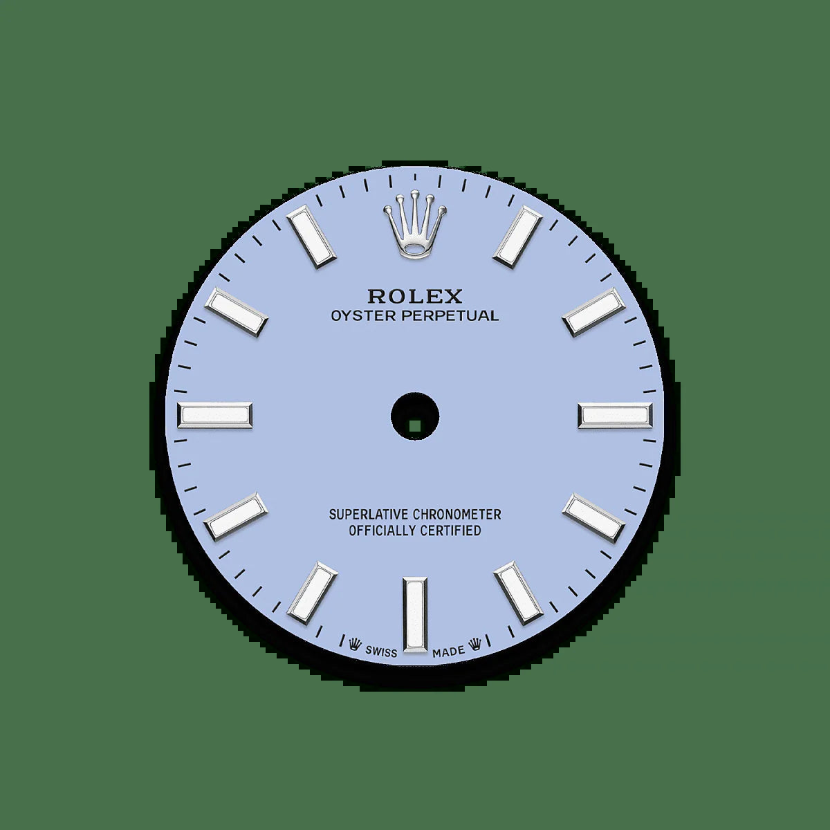 Unworn 2025,  Oyster Perpetual, Oystersteel, 28Mm, Lavender Dial, Domed Oyster, Ref# 276200-0008, Box and Papers