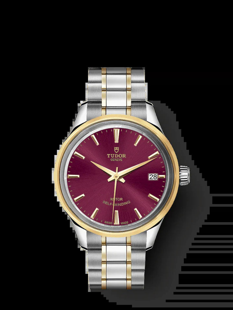 Style, Stainless Steel and Yellow Gold, 34Mm, Ref# M12303-0013