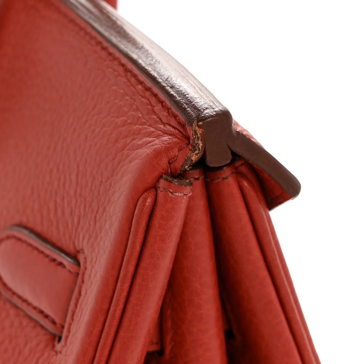 Togo Birkin 35 Rouge Venetian
