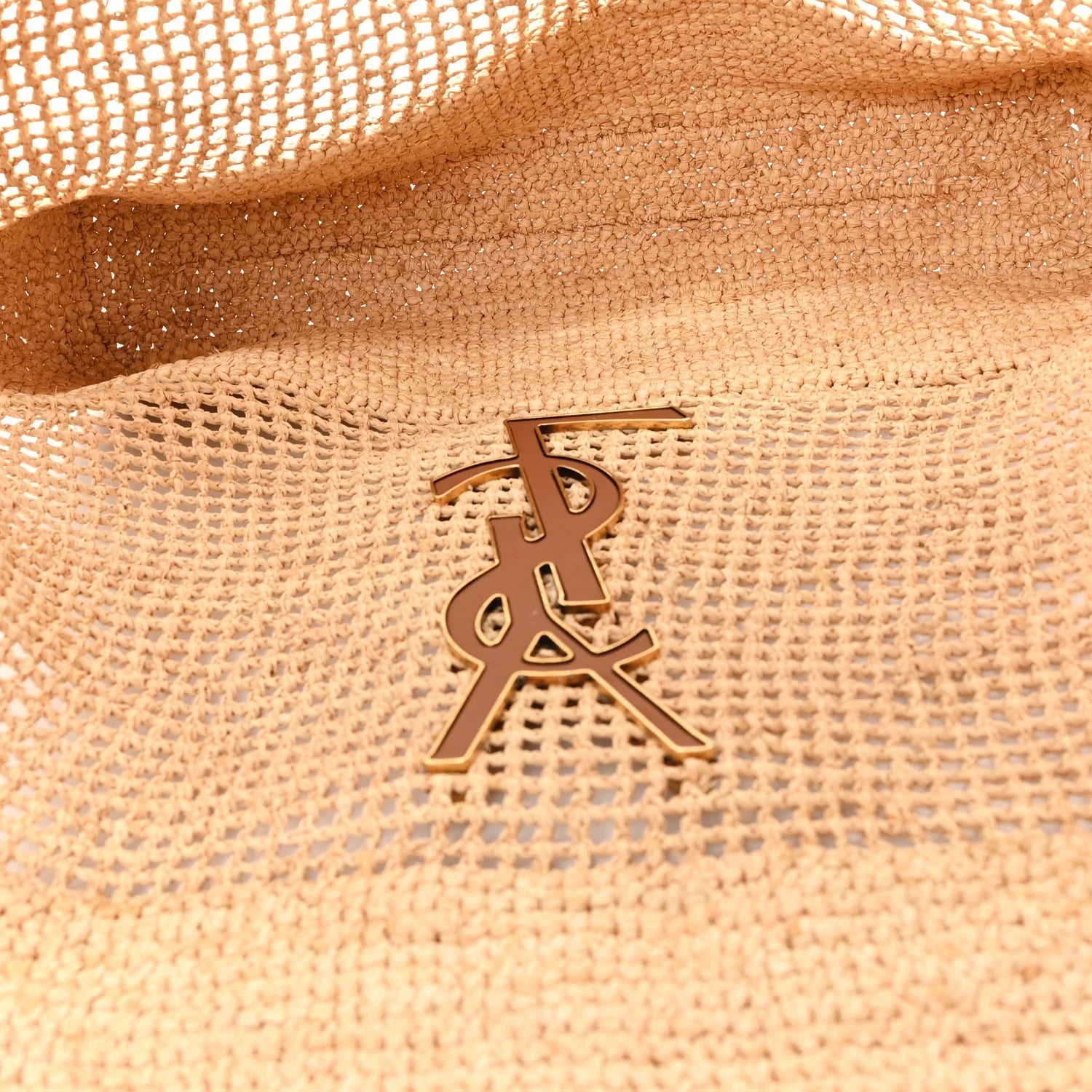 Raffia Icare Shopping Tote Natural