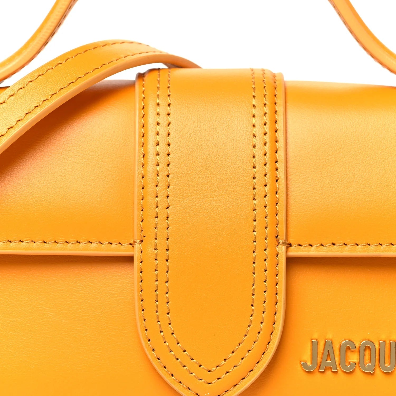 Smooth Calfskin Le Bambino Dark Orange