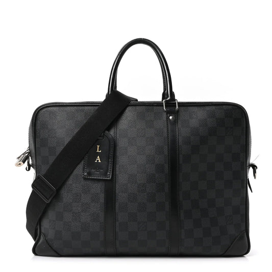 Damier Graphite Porte-Documents Voyage GM