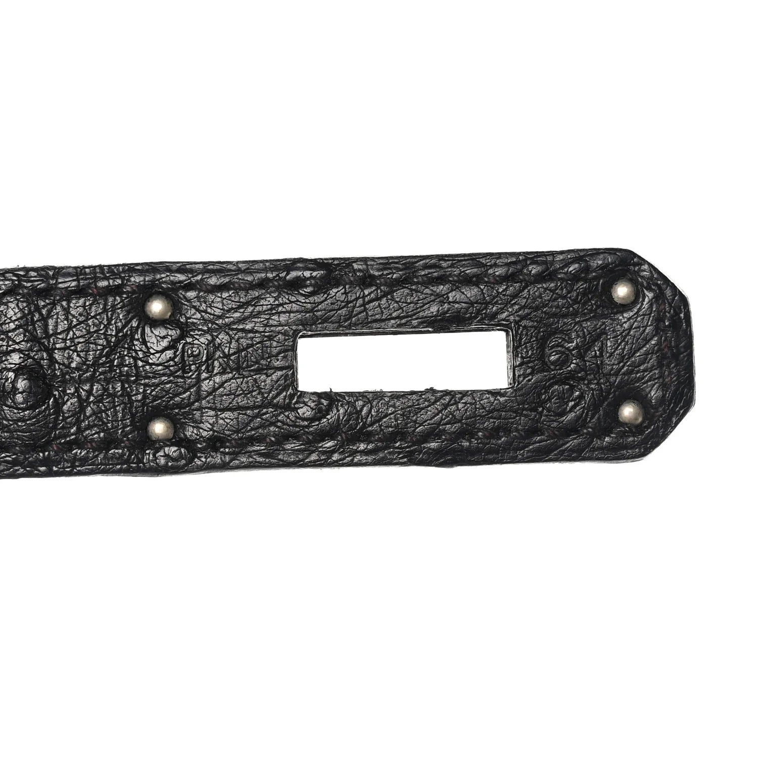 Ostrich Birkin 30 Black