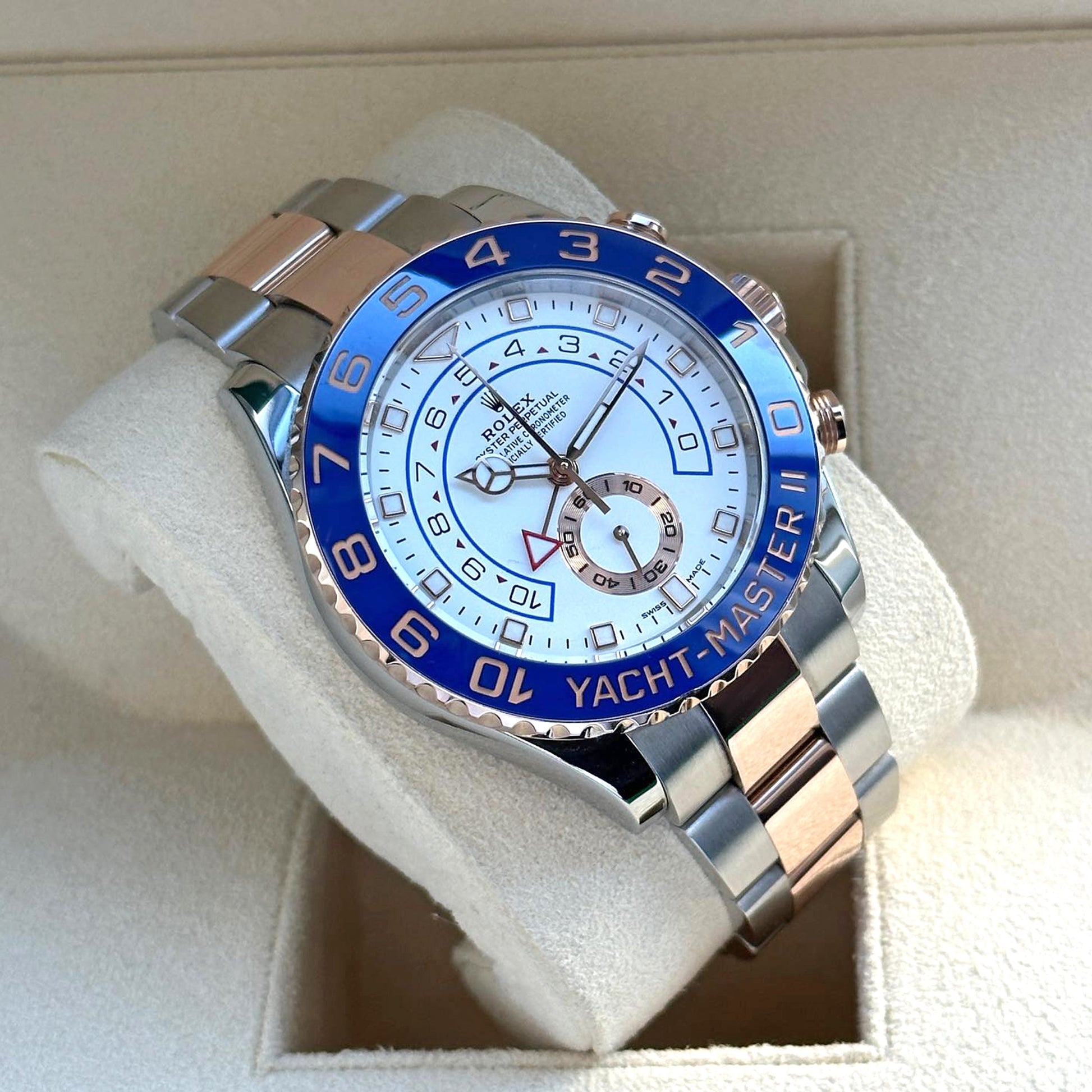 Yacht-Master II, Stainless Steel and 18K Everose Gold, 44Mm, Ref# 116681-0002