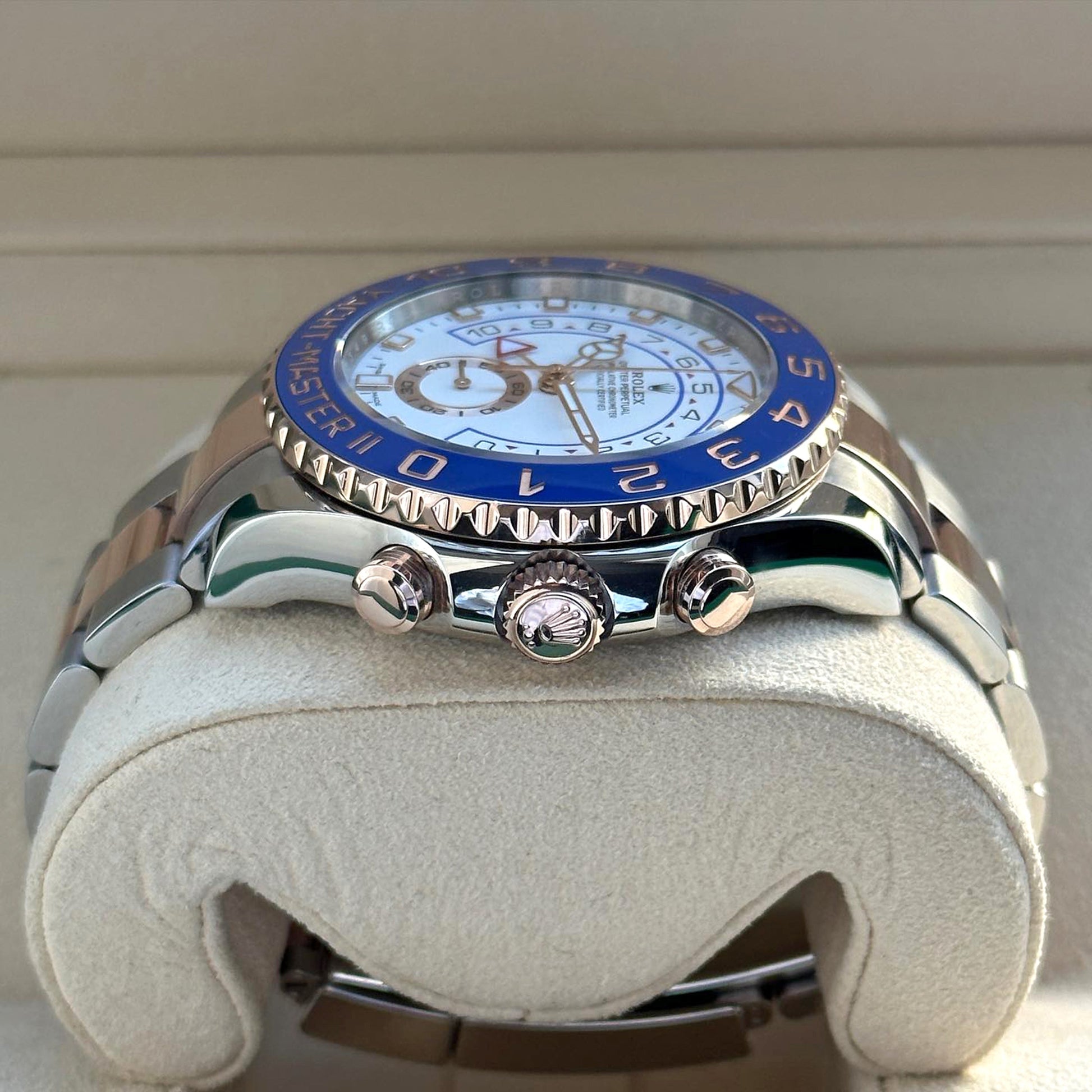 Yacht-Master II, Stainless Steel and 18K Everose Gold, 44Mm, Ref# 116681-0002