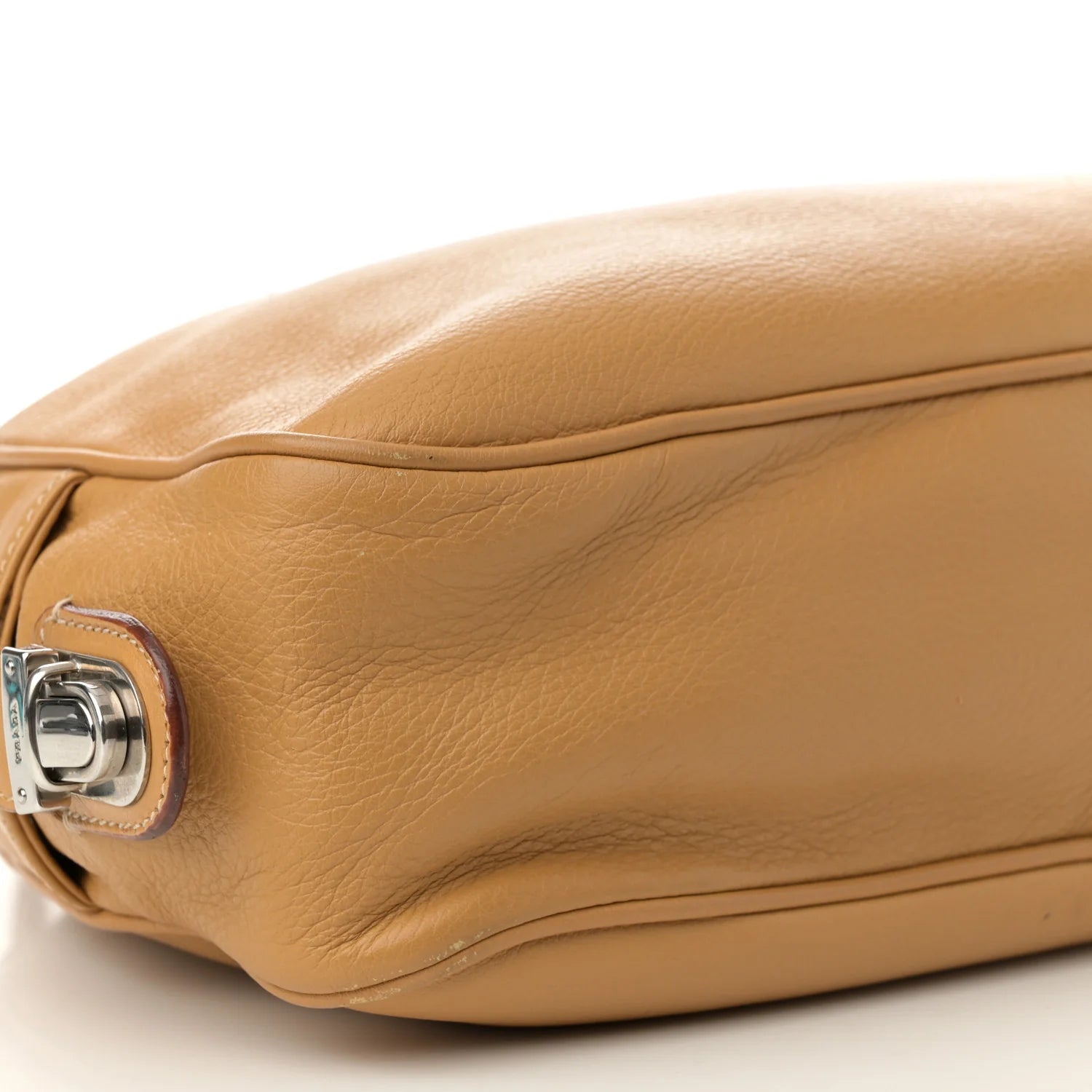 Vitello Daino Bowler Bag Sughero