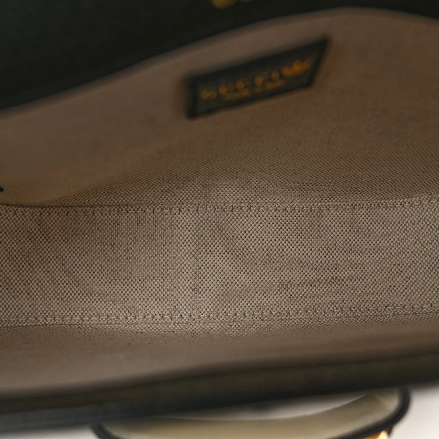 X adidas Textured Dollar Calfskin Web Trefoil Mini Horsebit 1955 Shoulder Bag Black off White