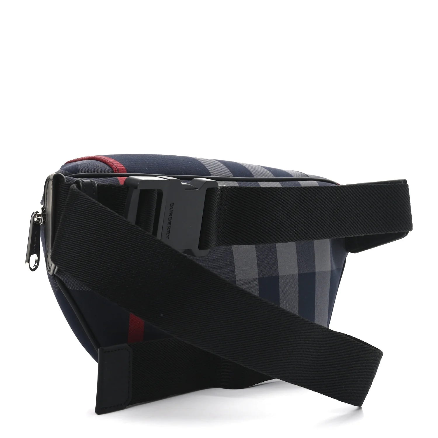 House Check Sonny Bum Bag Navy Grey