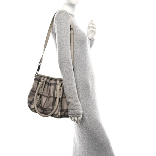 Smoked Check Small Northfield Tote Trench