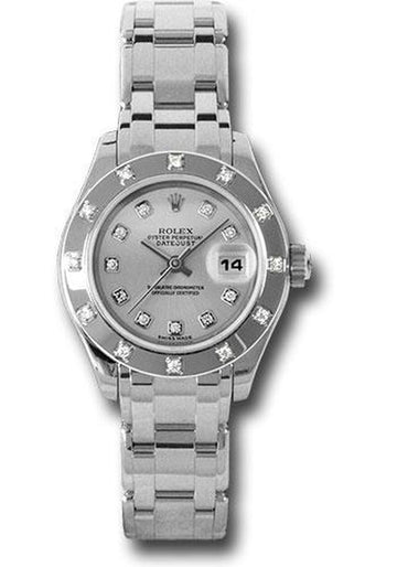 Rolex Datejust Pearlmaster Watch: 80319 Sd