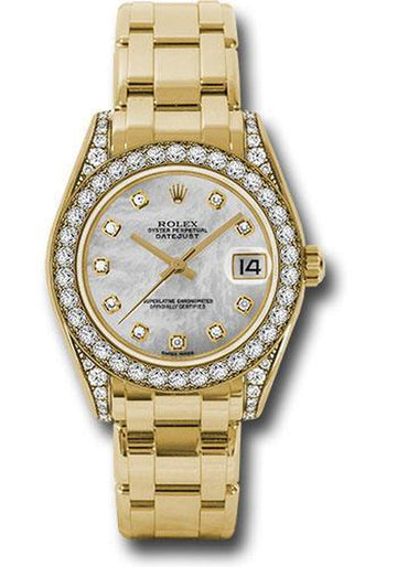Rolex Datejust Pearlmaster 34Mm Watch: 81158 Md