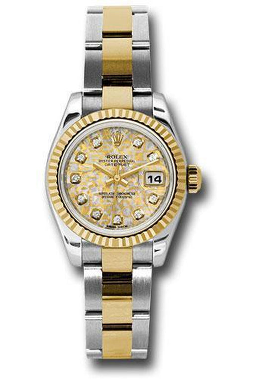 Rolex Lady Datejust 26Mm Watch 179173 Ygjcdo