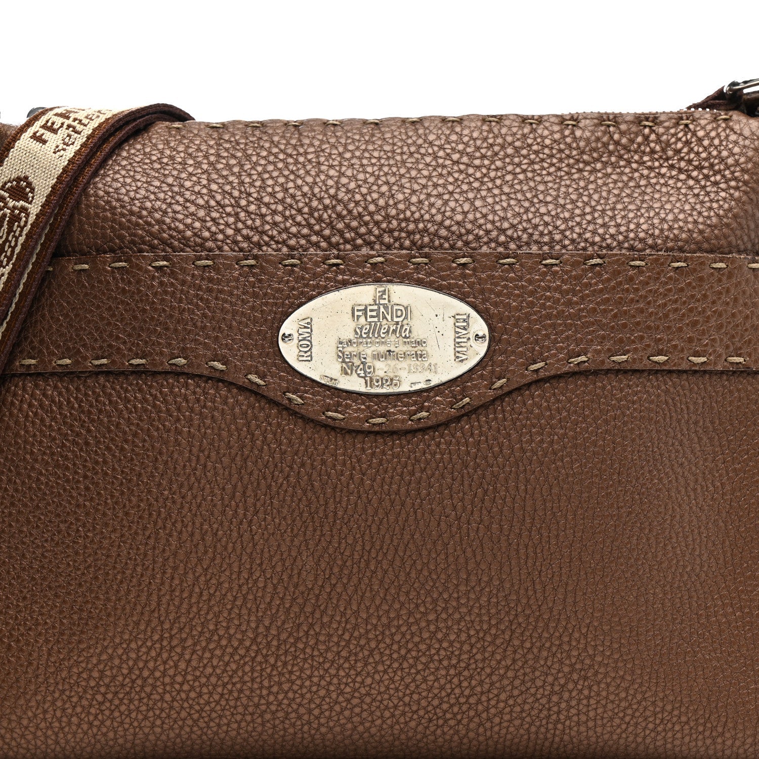 Cuoio Romano Selleria Messenger Bronze