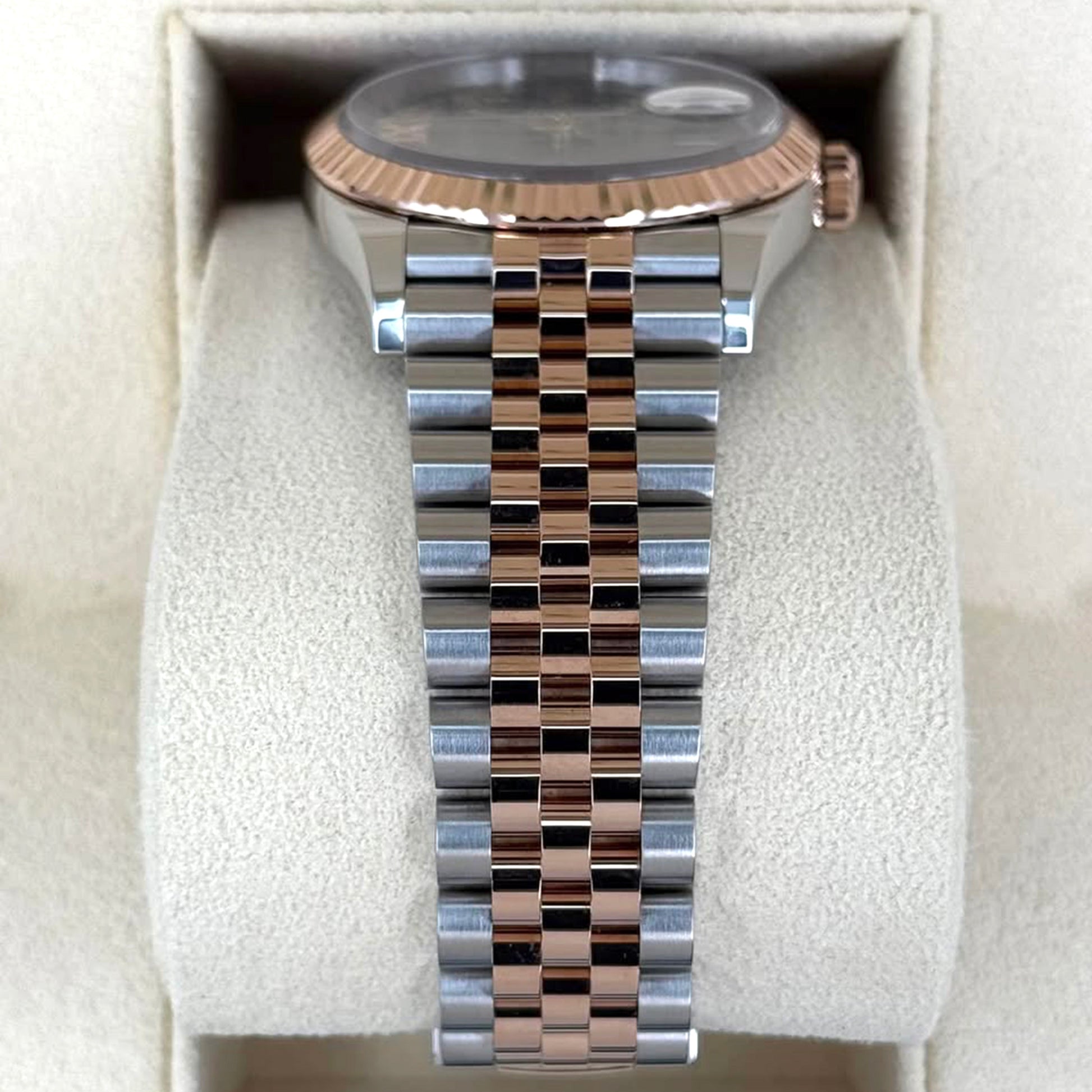 Datejust 36, 18K Everose Gold and Stainless Steel, 36Mm, Ref# 126231-0023