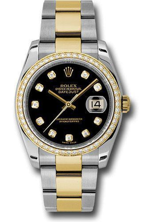 Rolex Datejust 36Mm Watch 116243 Bkdo