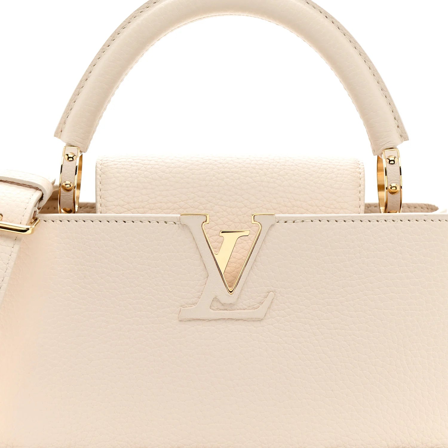 Rattan Taurillon Capucines BB Vanilla