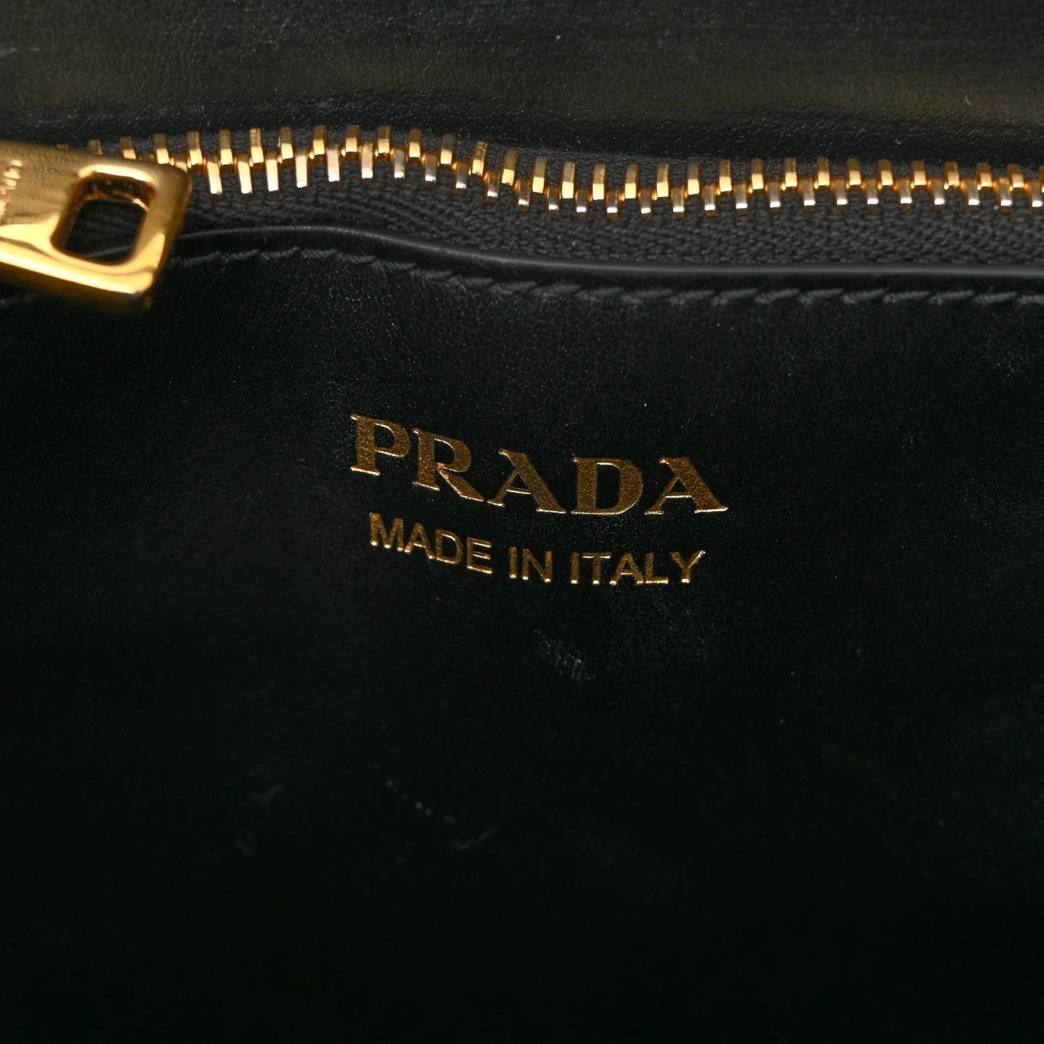 Saffiano Cuir Calfskin Small Monochrome Top Handle Tote Black