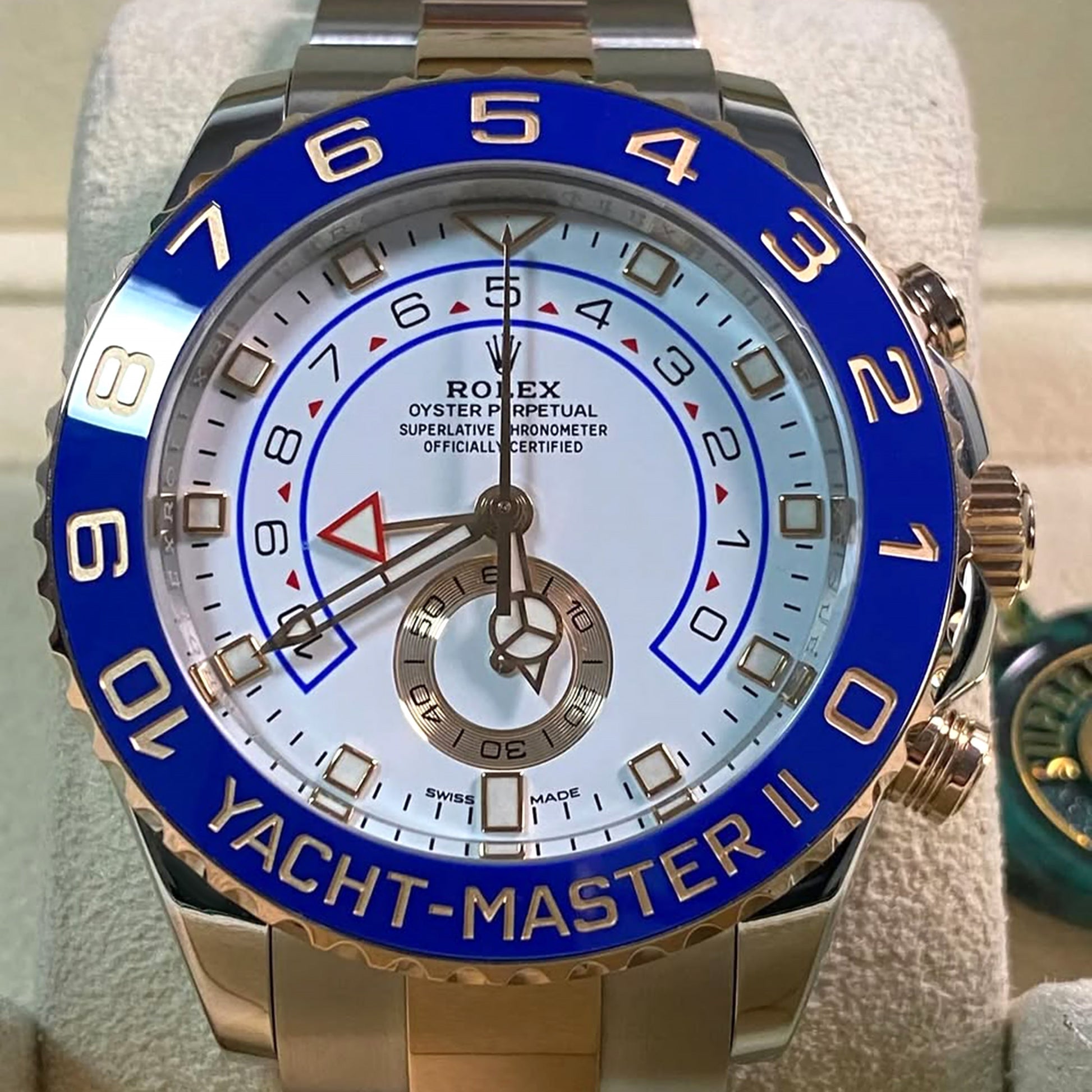 Yacht-Master II, Stainless Steel and 18K Everose Gold, 44Mm, Ref# 116681-0002