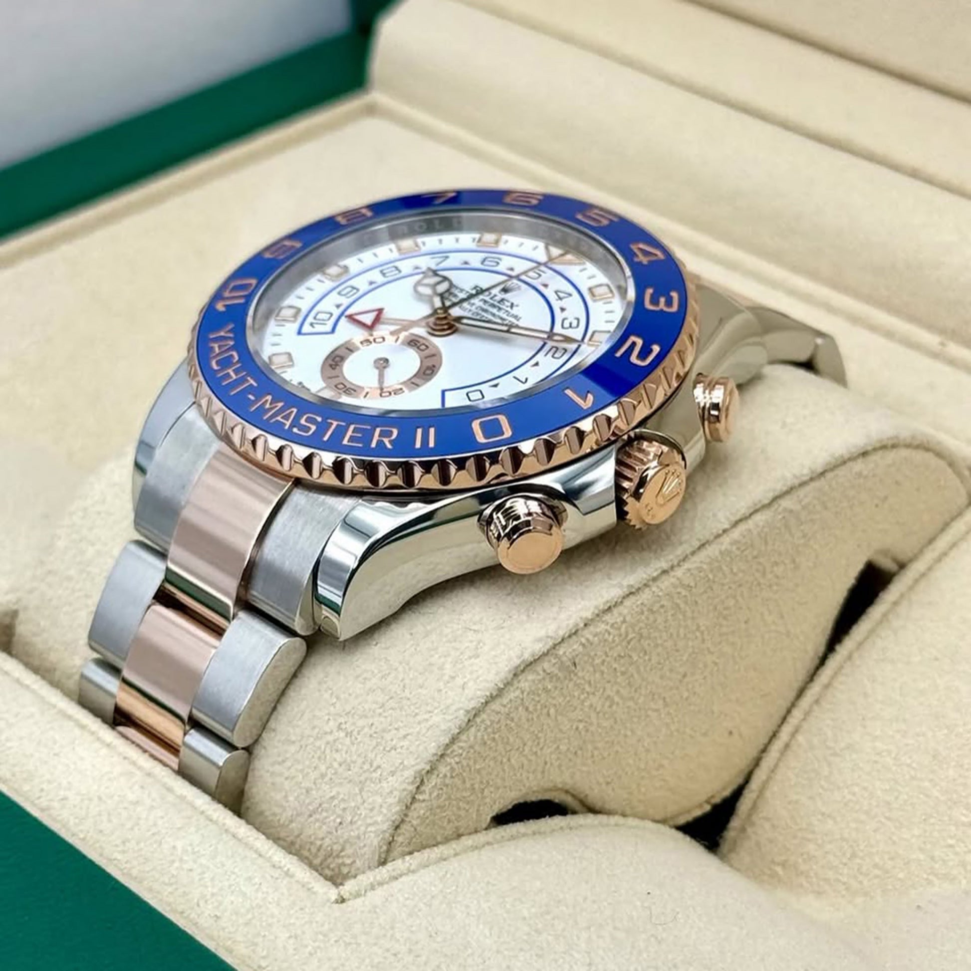 Yacht-Master II, Stainless Steel and 18K Everose Gold, 44Mm, Ref# 116681-0002