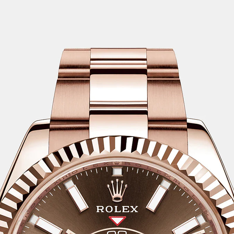 Sky-Dweller 42Mm, 18K Everose Gold, Ref# 326935-0006