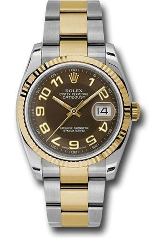 Rolex Datejust 36Mm Watch Rolex 116233 Brao