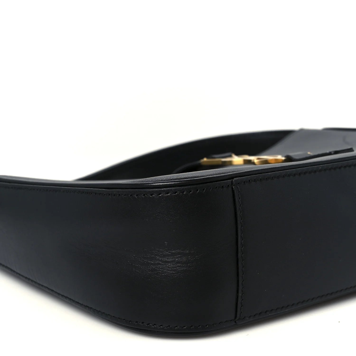 Smooth Calfskin Le 5 a 7 Hobo Black