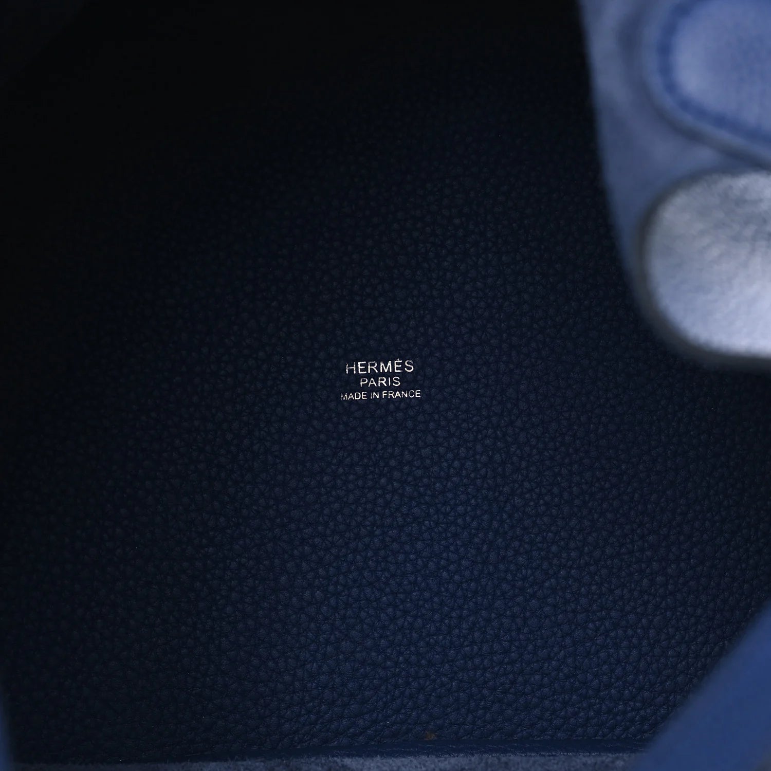 Taurillon Maurice Picotin Lock 22 MM Bleu Saphir