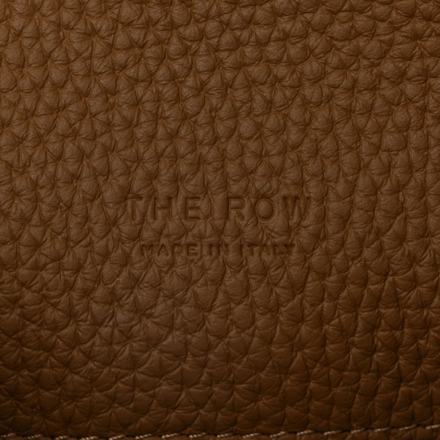 Matte Grained Calfskin Soft Margaux 12 Taupe