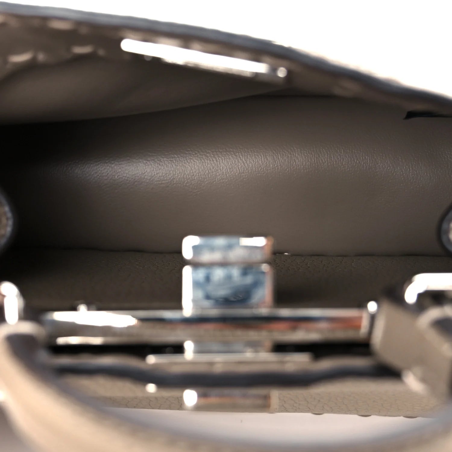 Cuoio Romano Selleria Mini Peekaboo I SEE U Iconic Satchel Fettuccia