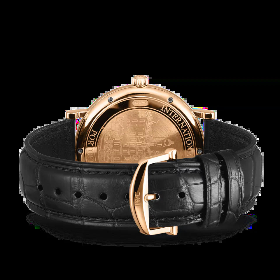 Unworn  Portofino Automatic, 18K Rose Gold, 40Mm, Ref# IW356522, Box and Papers