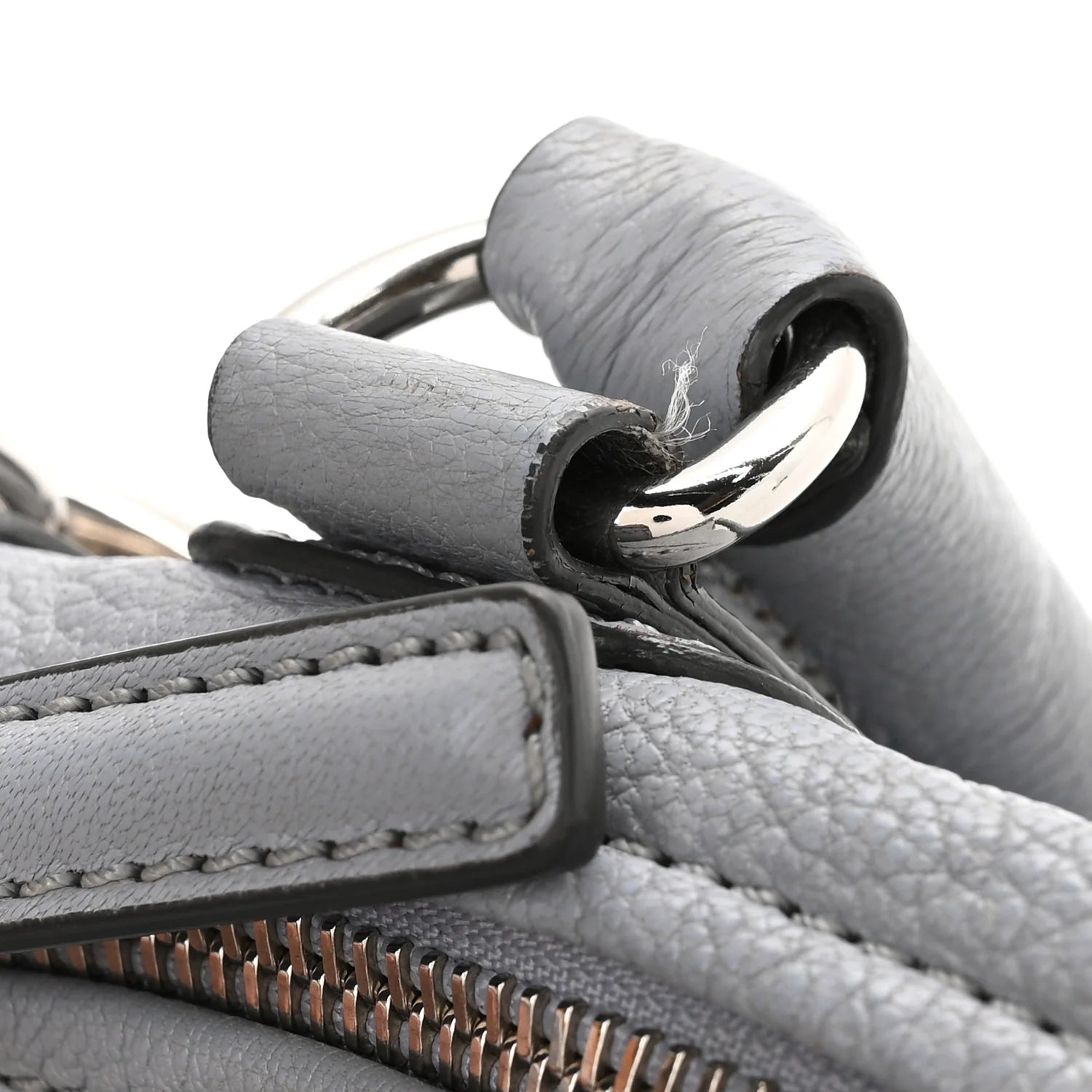 Sugar Goatskin Medium Pandora Pearl Grey