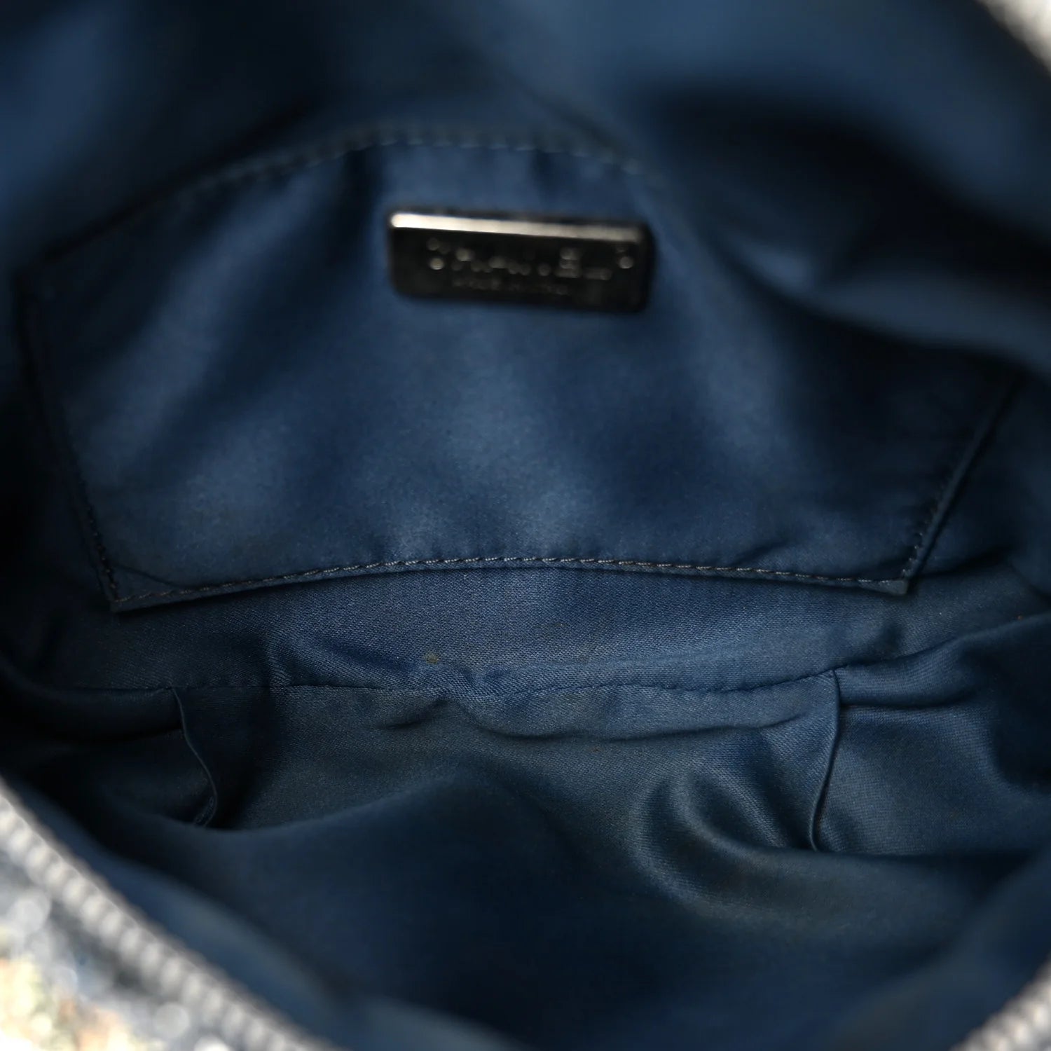 Sequin Coco Cuba Waist Bag Fanny Pack Blue Pink