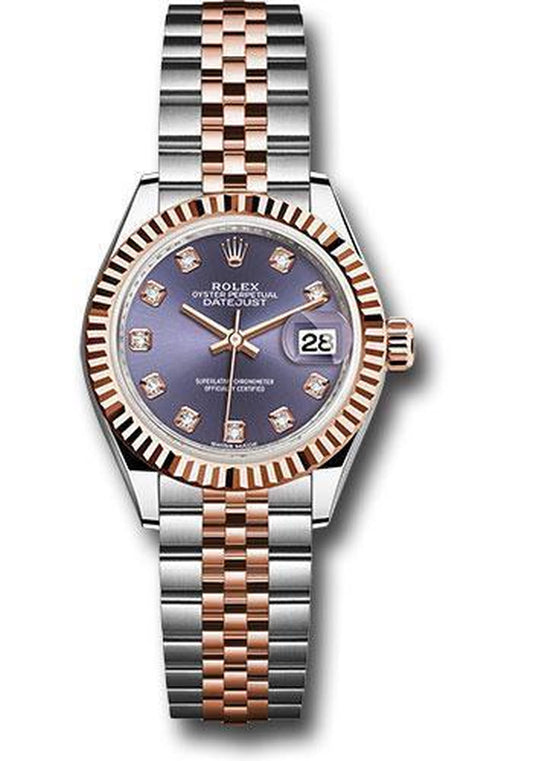 Rolex Lady Datejust 28Mm Watch: 279171 Audj