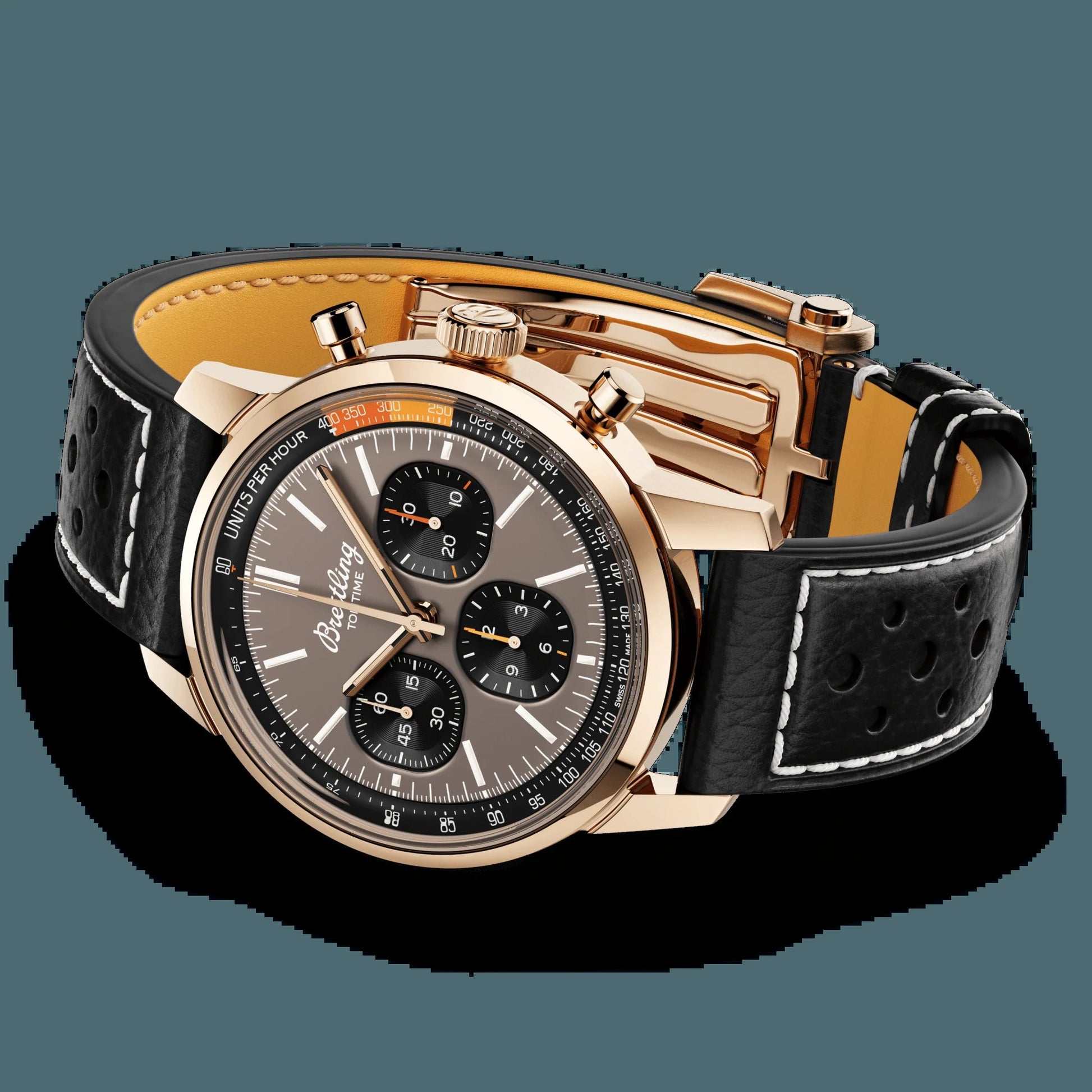 Top Time B01, 18K Red Gold, 41Mm, Ref# RB01761A1Q1X1, Unworn 2024