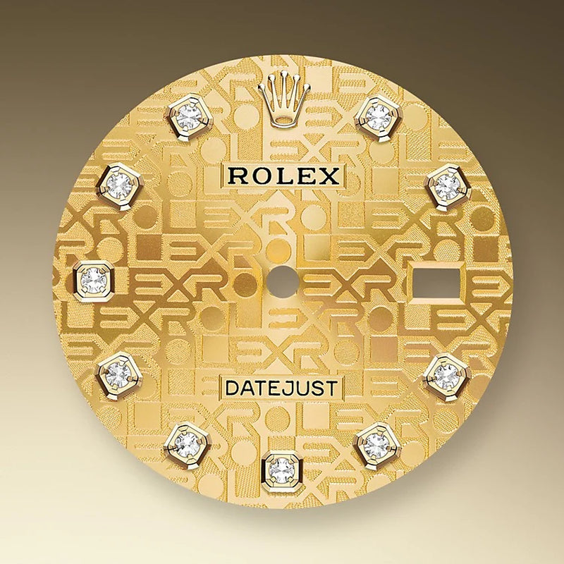 Datejust 36, 18K Yellow Gold and Stainless Steel, 36Mm, Ref# 126233-0033