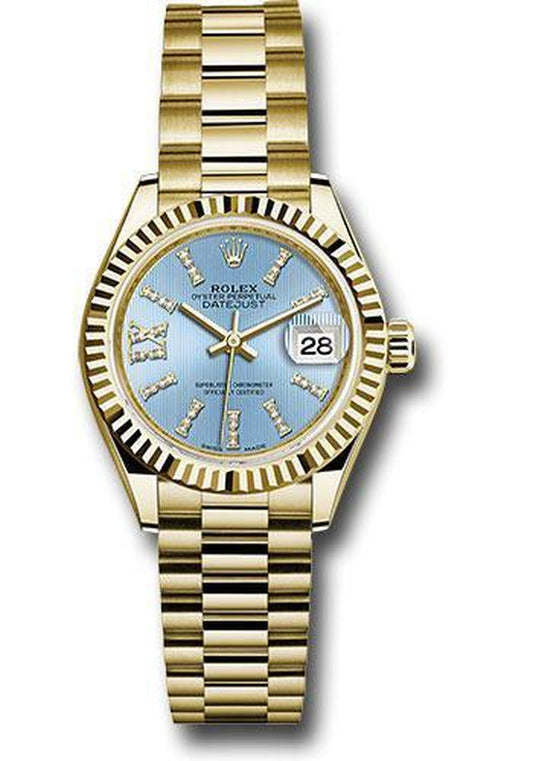 Rolex Lady Datejust 28Mm Watch: 279178 Cbls36Dix8Dp